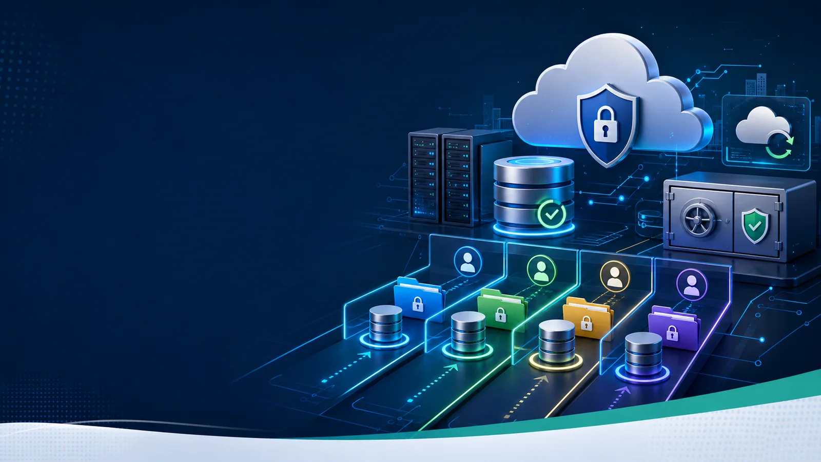Finite Skills tenant isolation and backup banner